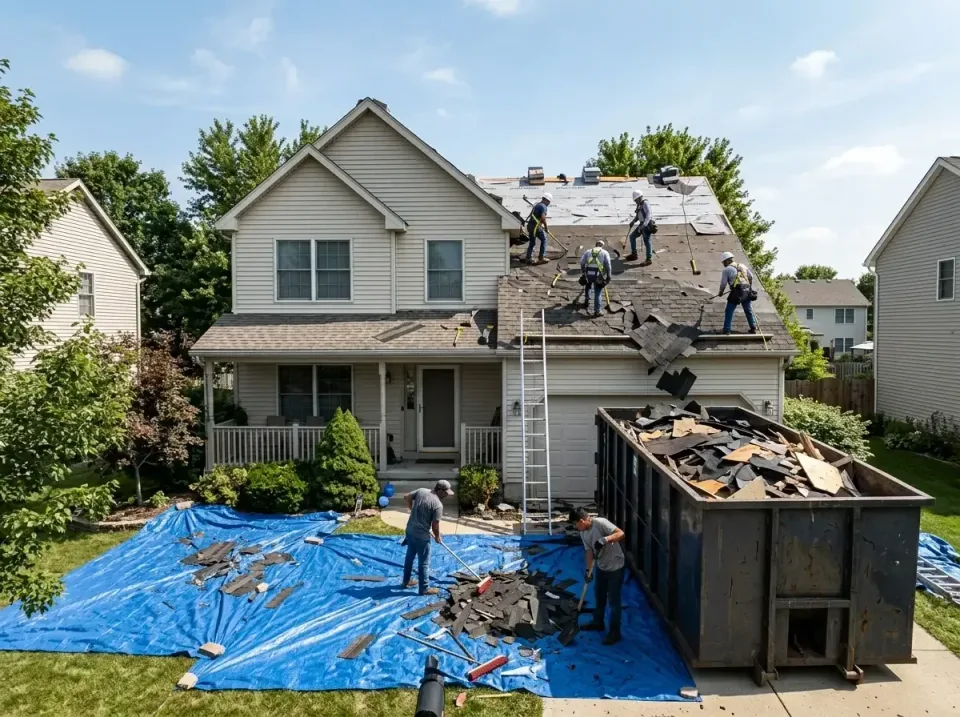 roof-replacement-debris-remova-004 — frequently asked questions, Cheapest Dumpster Rentals in Smithsburg, MD